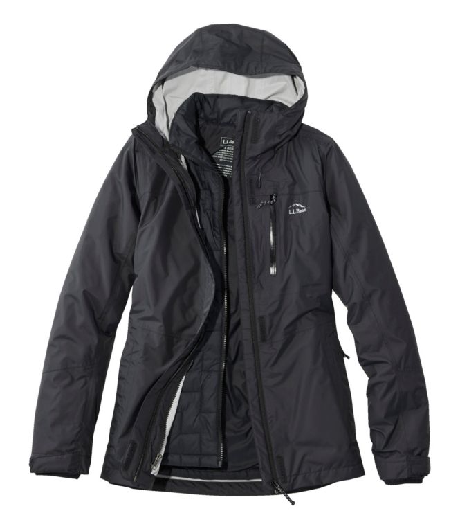 Women's Trail Model Waterproof 3-in-1 Jacket - LLBeanoutlets