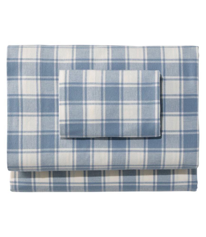 Ultrasoft Comfort Flannel Sheet Set, Check - LLBeanoutlets