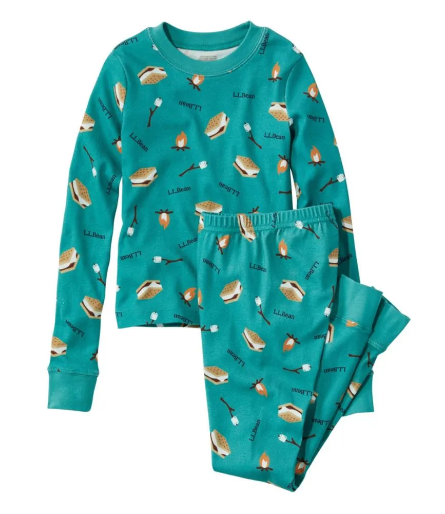 Kids' Organic Cotton Fitted Pajamas - LLBeanoutlets