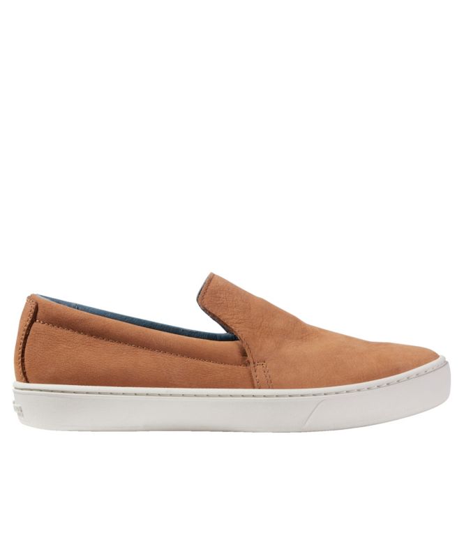 Women's Eco Bay Leather Slip-Ons - LLBeanoutlets