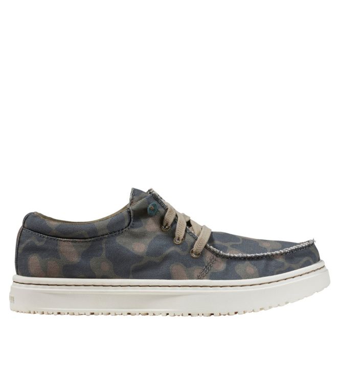 Women's Higgins Beach 4-Eye Slip-Ons, Print - LLBeanoutlets