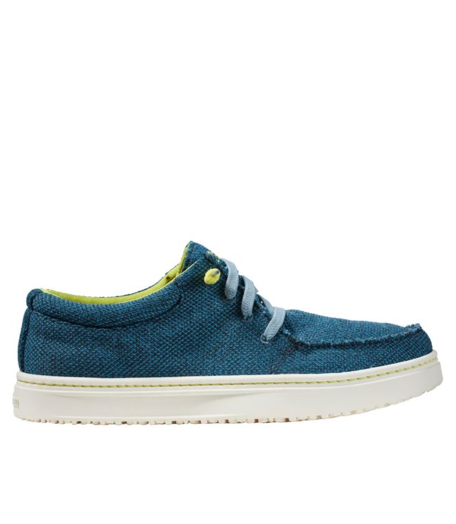 Men's Higgins Beach 4-Eye Slip-Ons, Fabric - LLBeanoutlets