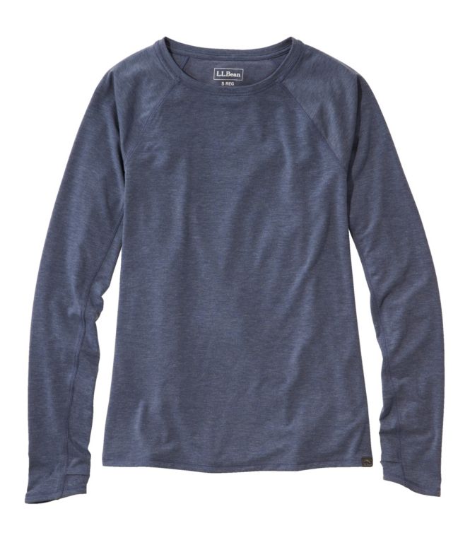 Women's Everyday SunSmart? Tee, Crewneck Long-Sleeve - LLBeanoutlets