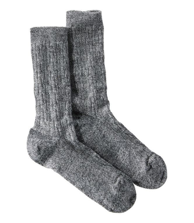 Adults' Smartwool Everyday Cable Crew Socks - LLBeanoutlets
