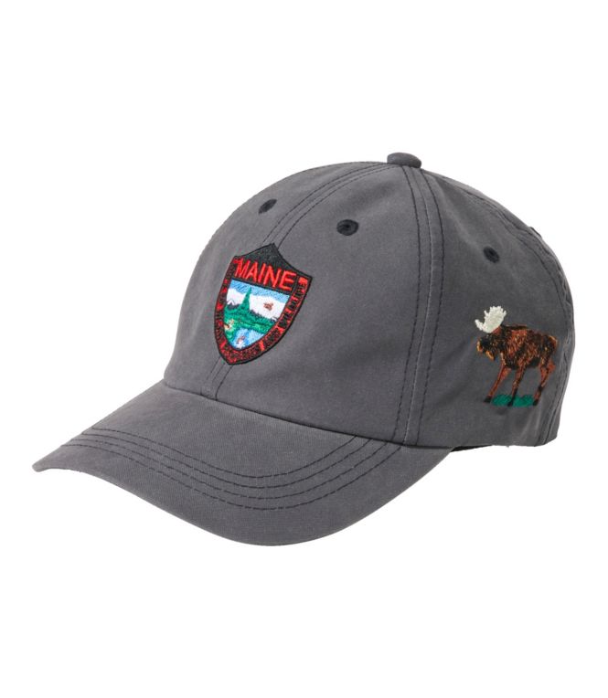 Adults' Maine Inland Fisheries and Wildlife Baseball Cap, Moose - LLBeanoutlets