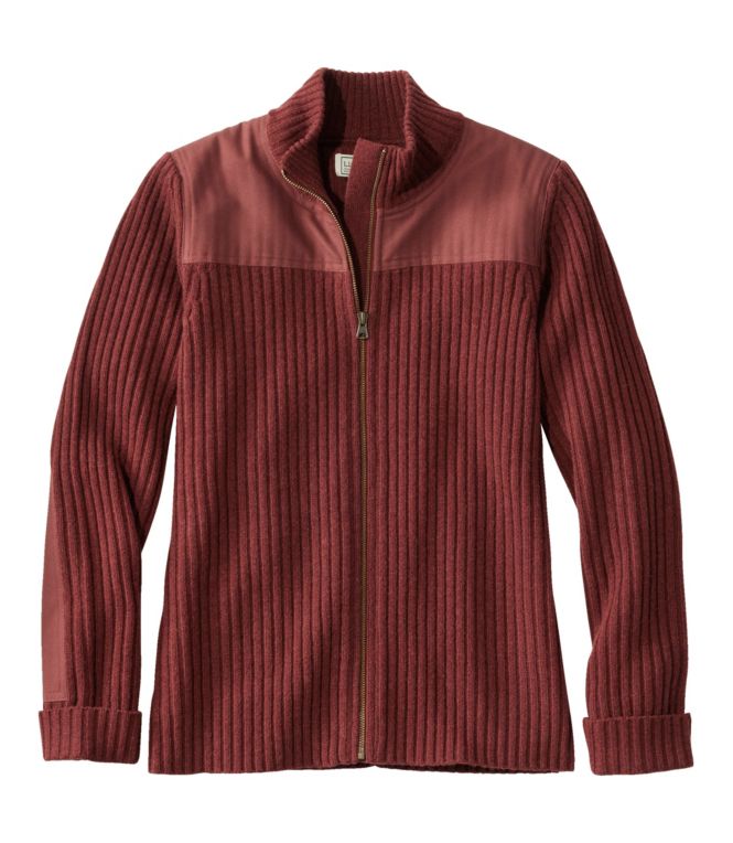 Women's Commando Sweater, Full-Zip - LLBeanoutlets