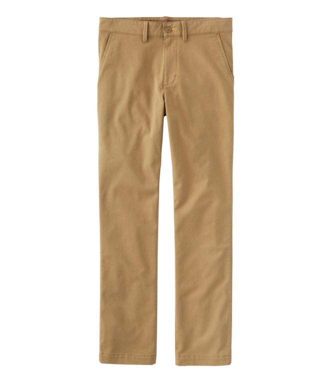 Men's Comfort Stretch Chino Pants, Standard Fit, Straight Leg - LLBeanoutlets