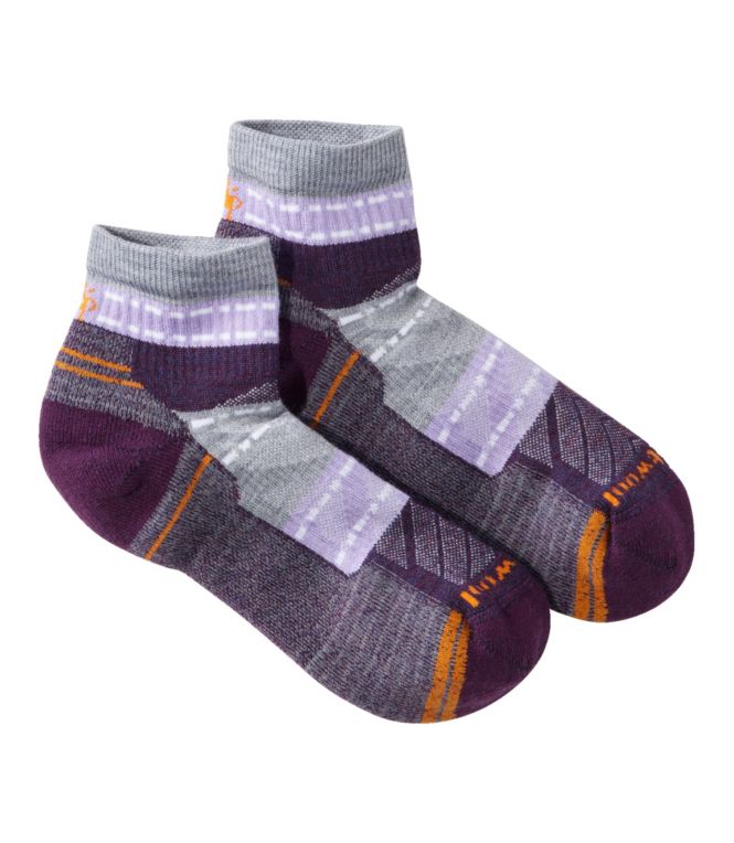 Women's Smartwool Hike Light Cushion Margarita Socks, Ankle - LLBeanoutlets