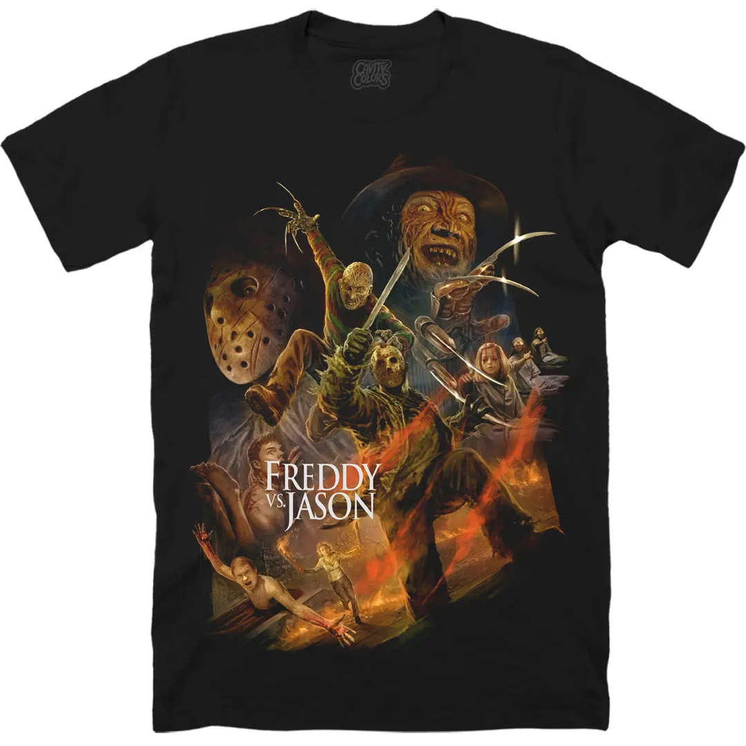 FREDDY VS. JASON - T-SHIRT (LEFTOVERS) - LLBeanoutlets
