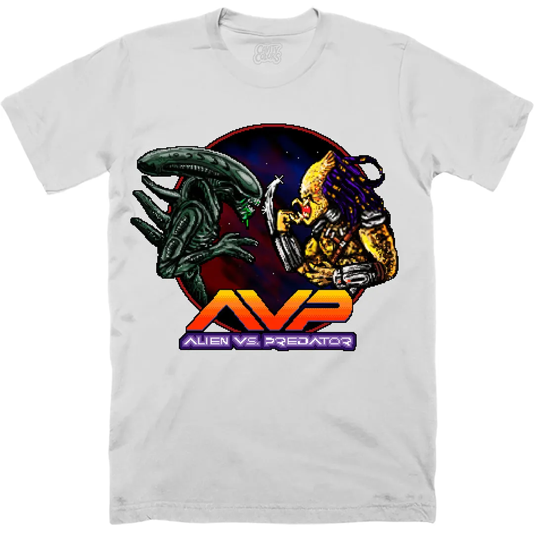 ALIEN VS. PREDATOR: VIDEO GAME SHOWDOWN - T-SHIRT (CLASSIC GRAY) - LLBeanoutlets