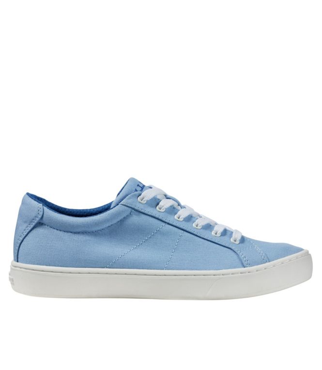 Women's Eco Bay Canvas Sneakers, Lace-Up - LLBeanoutlets