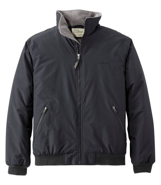 Men's Warm-Up Jacket, Fleece Lined - LLBeanoutlets