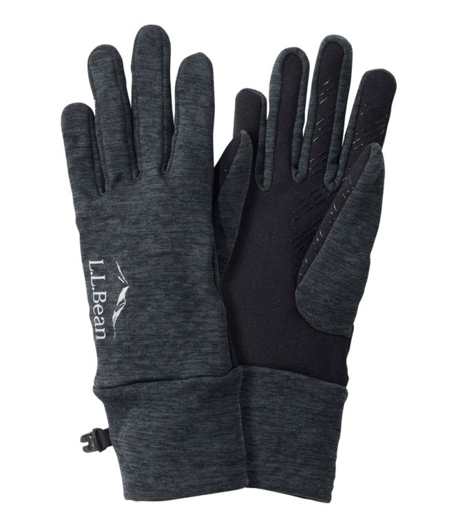 Adults' Adventure Grid Fleece Liner Gloves - LLBeanoutlets