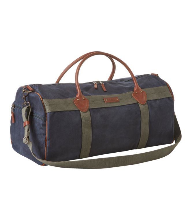 Waxed Canvas Duffle, Medium - LLBeanoutlets