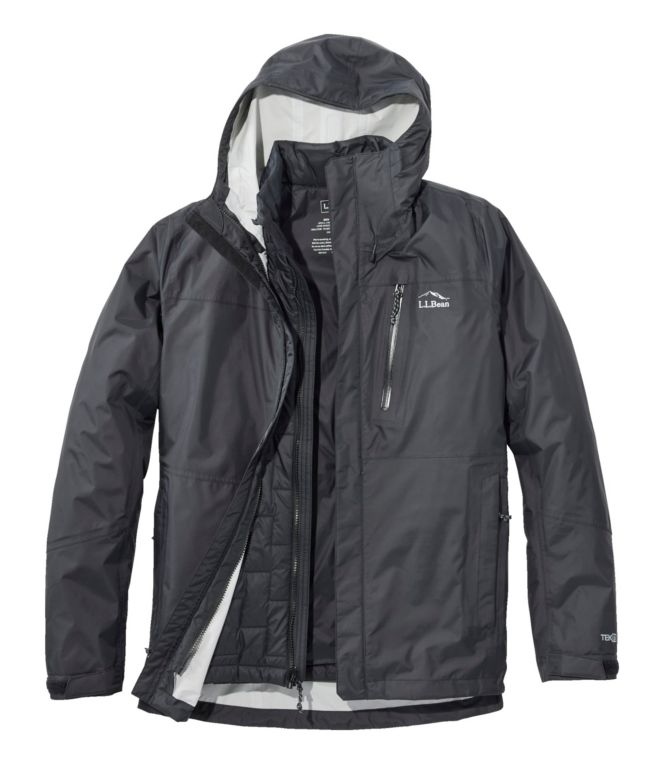 Men's Trail Model Waterproof 3-in-1 Jacket - LLBeanoutlets
