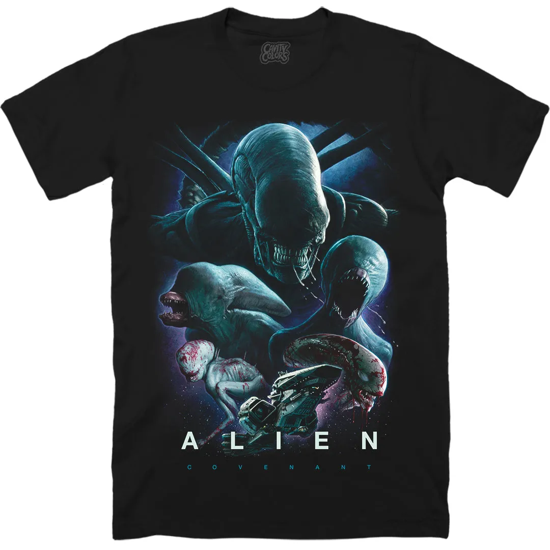 ALIEN: COVENANT - MONSTER MASH - T-SHIRT - LLBeanoutlets