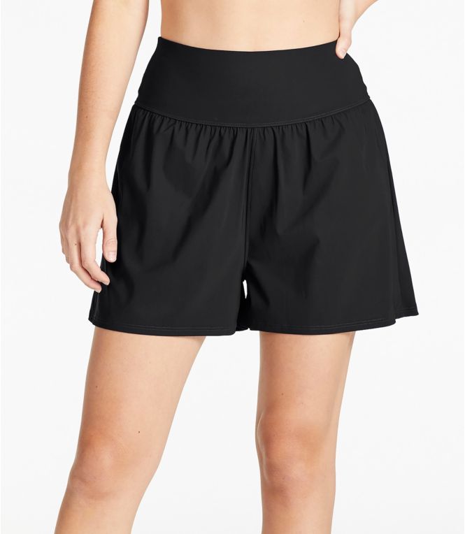 Women's Shaping Swimwear, Soft-Drape Swim Shorts - LLBeanoutlets