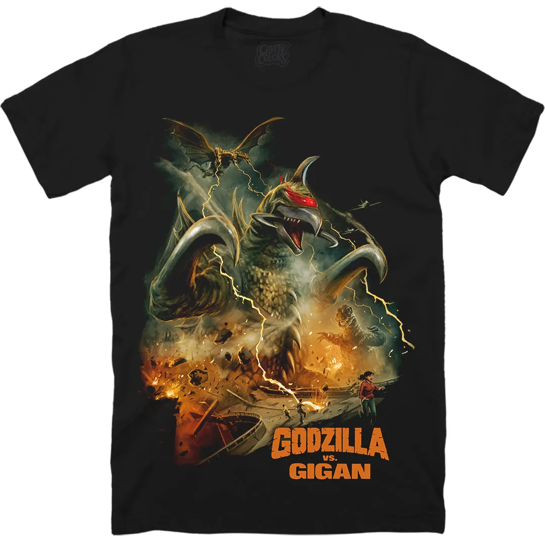GODZILLA VS. GIGAN - T-SHIRT - LLBeanoutlets