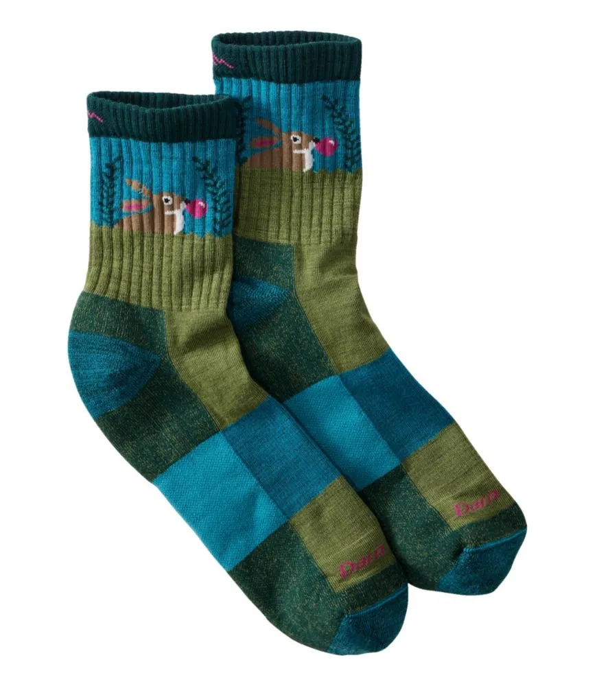 Kids' Darn Tough Socks, Bubble Bunny Micro-Crew - LLBeanoutlets