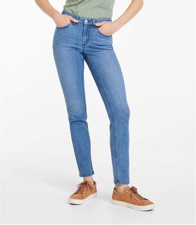 Women's BeanFlex? Jeans, Mid-Rise Skinny-Leg - LLBeanoutlets