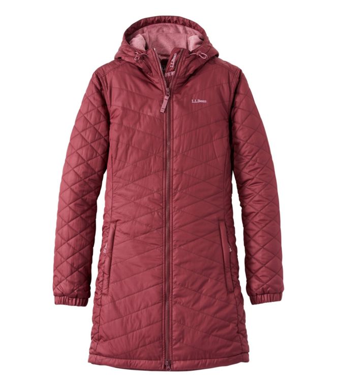 Women's Fleece-Lined Primaloft Coat - LLBeanoutlets