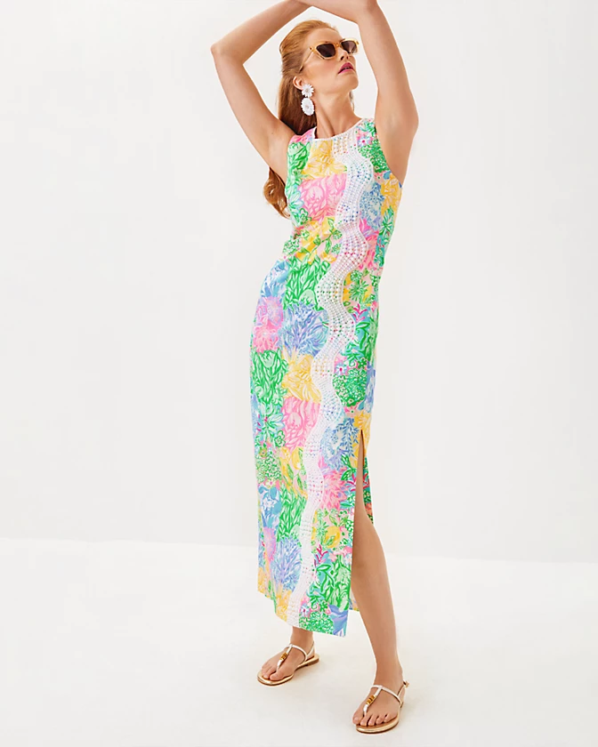 Sarabeth Maxi Shift Dress - LLBeanoutlets