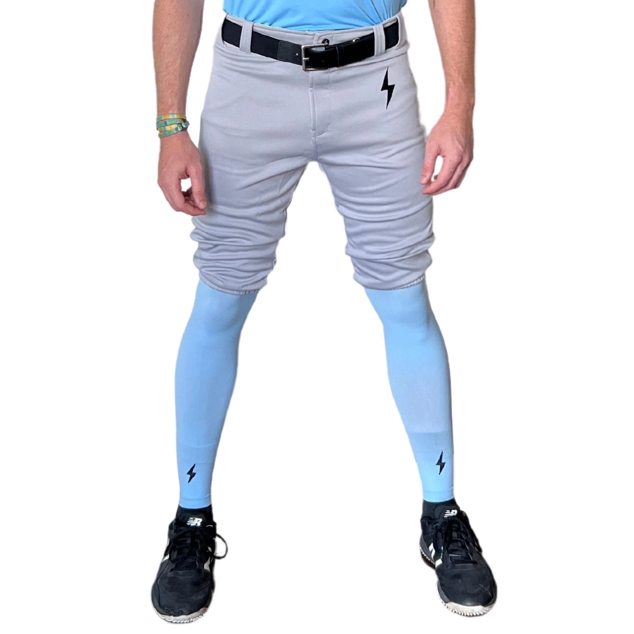 BRUCE BOLT Premium Pro Baseball Short - GREY - LLBeanoutlets