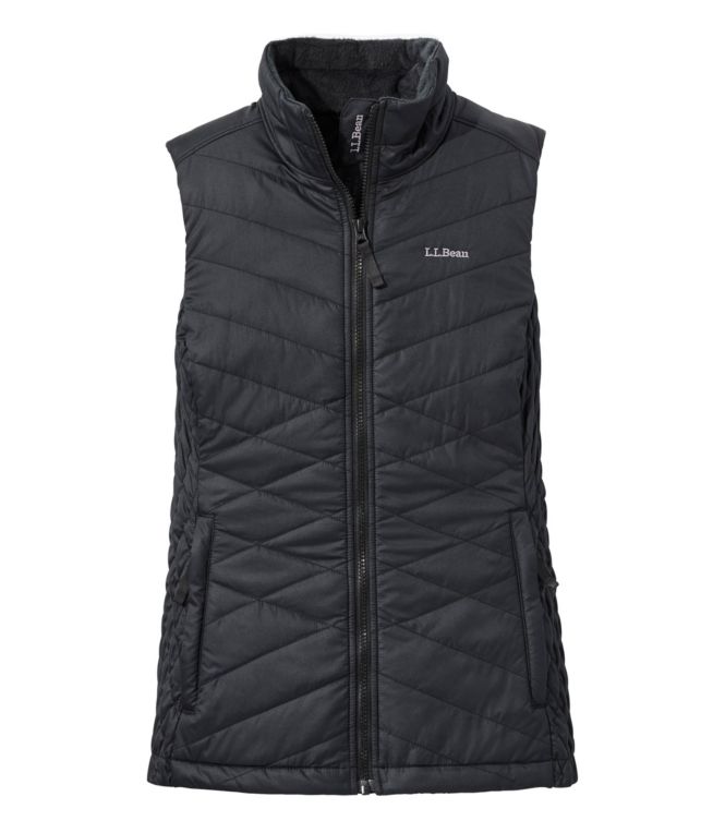 Women's Fleece-Lined PrimaLoft Vest - LLBeanoutlets