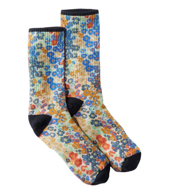Women's Smartwool Meadow Socks, Crew - LLBeanoutlets