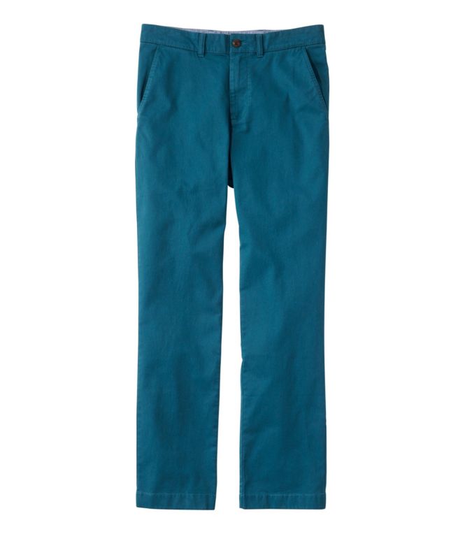 Men's Lakewashed? Stretch Khakis, Standard Fit, Straight Leg - LLBeanoutlets