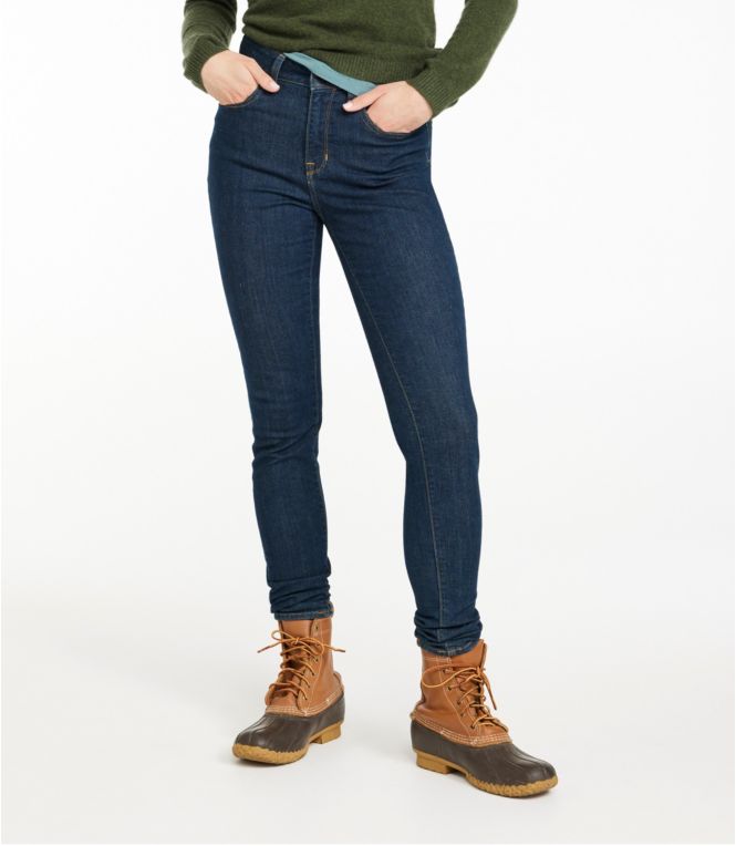 Women's True Shape Jeans, High-Rise Skinny-Leg - LLBeanoutlets