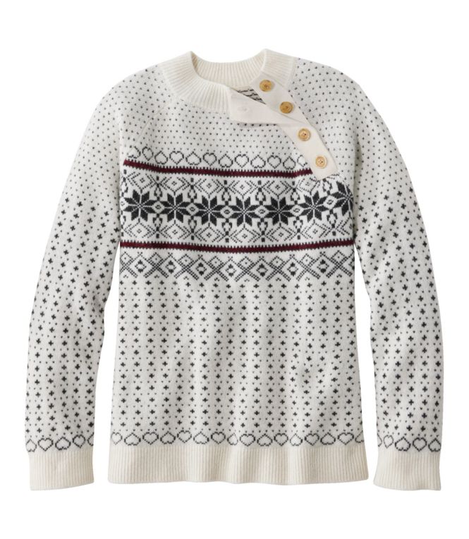 Women's Signature Wool-Blend Sweater, Pullover - LLBeanoutlets