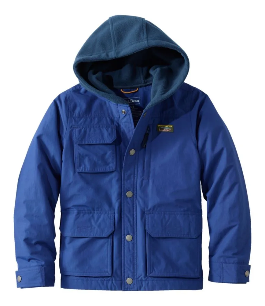 Kids' Mountain Classic Water-Resistant Shirt Jacket - LLBeanoutlets