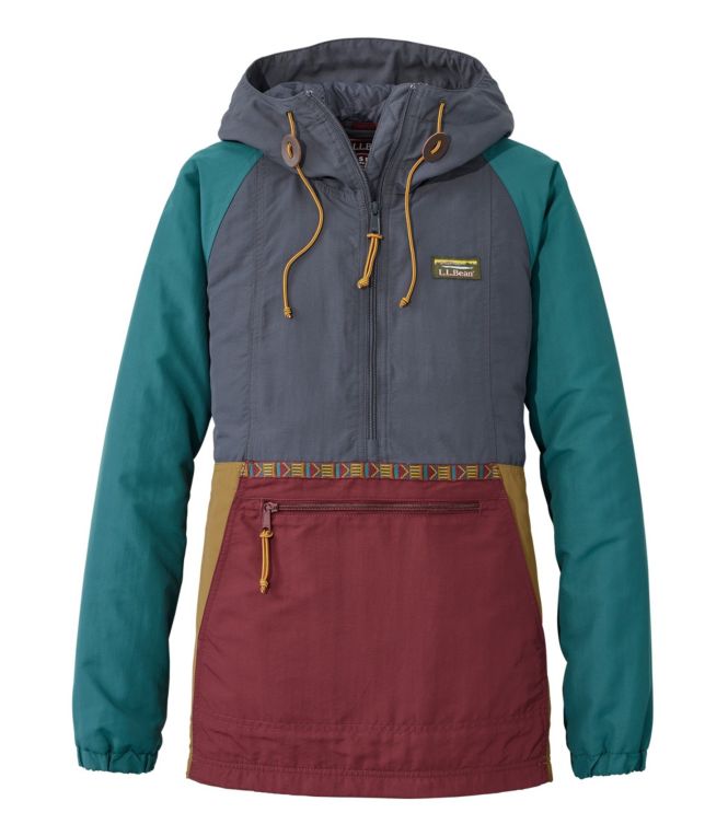 Women's Mountain Classic Insulated Anorak, Multi-Color - LLBeanoutlets