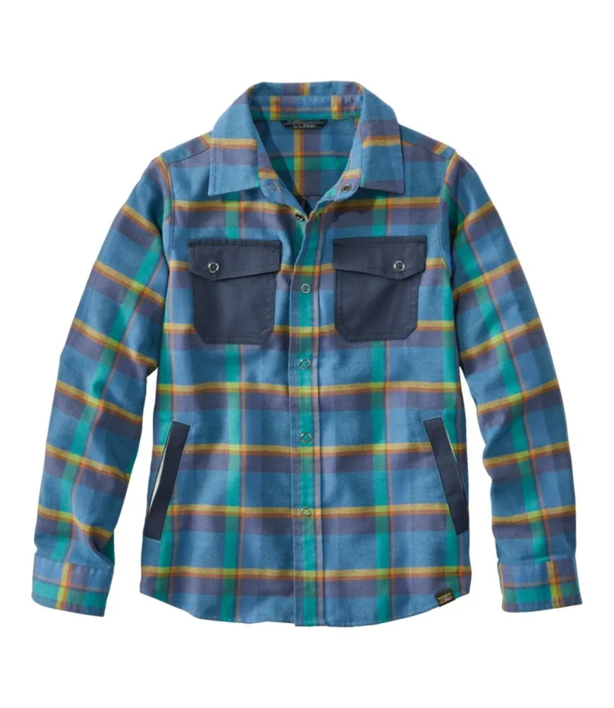 Kids' BeanFlex All-Season Flannel Shirt - LLBeanoutlets