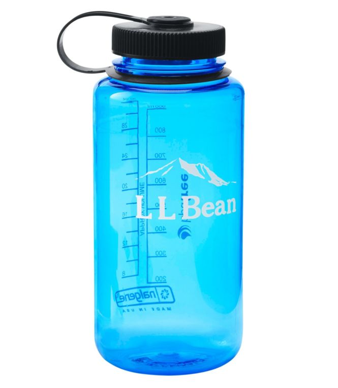 Nalgene Sustain Wide Mouth Water Bottle with L.L.Bean Logo, 32 oz. - LLBeanoutlets