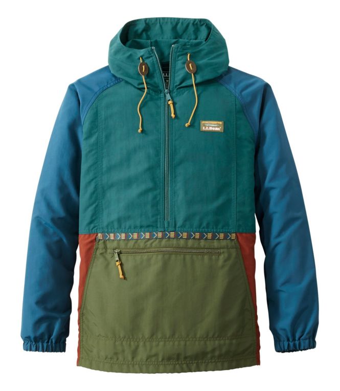 Men's Mountain Classic Anorak, Multi-Color - LLBeanoutlets