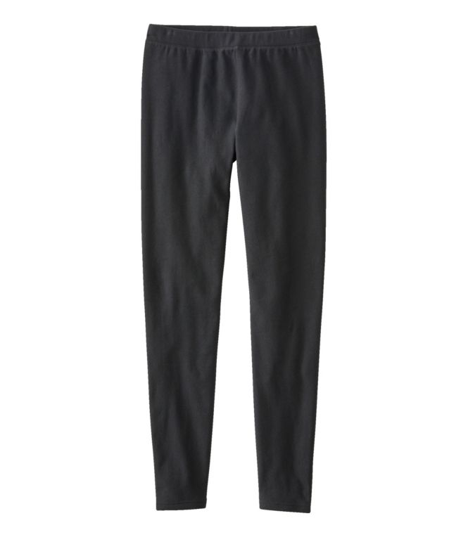 Women's Perfect Fit Pants, Fleece-Backed Leggings - LLBeanoutlets