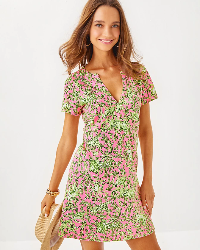 Dev Short Sleeve Dress - LLBeanoutlets