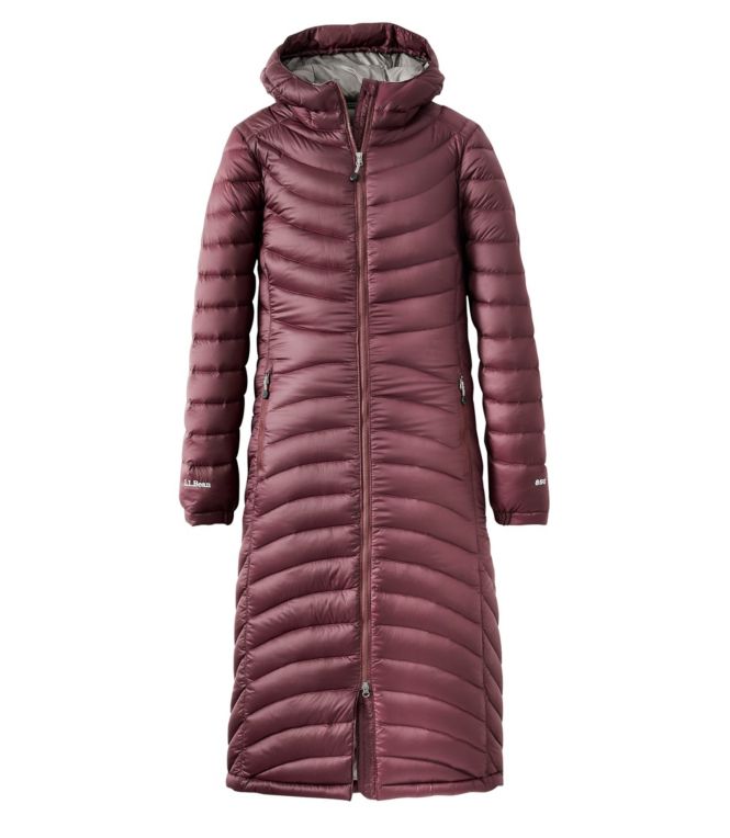 Women's Ultralight 850 Down Coat, Long - LLBeanoutlets