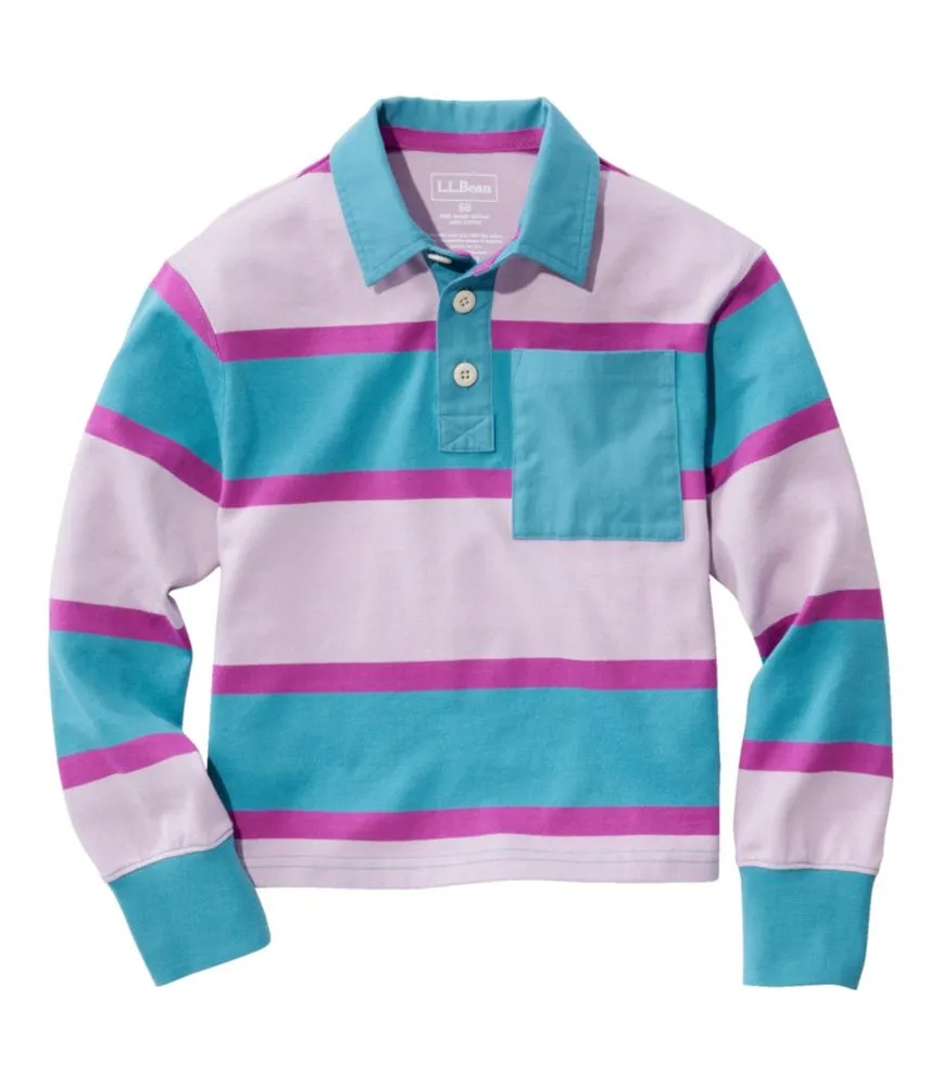 Kids' Striped Rugby Shirt - LLBeanoutlets