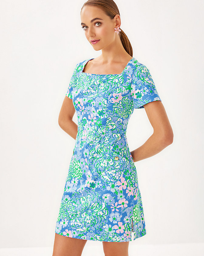 The Short Sleeved Lilly Shift Dress - LLBeanoutlets