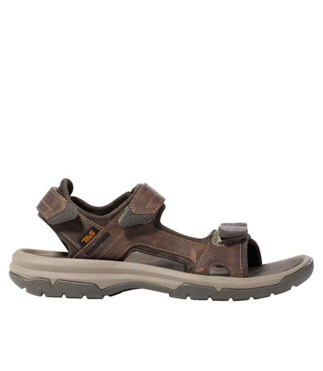 Men's Teva Langdon Leather Sandals - LLBeanoutlets