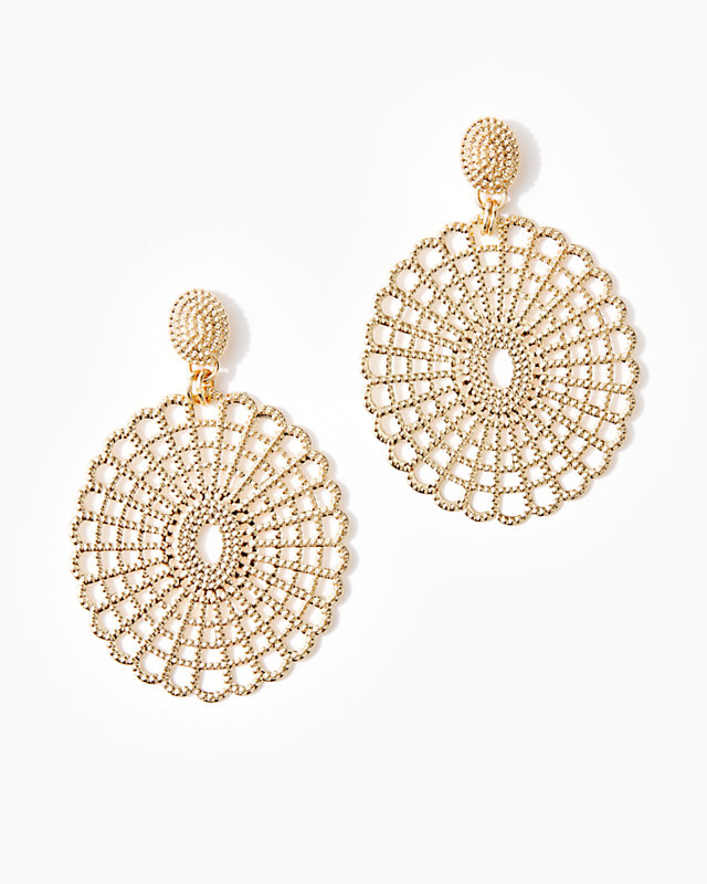 Lilly Lace Statement Earrings - LLBeanoutlets
