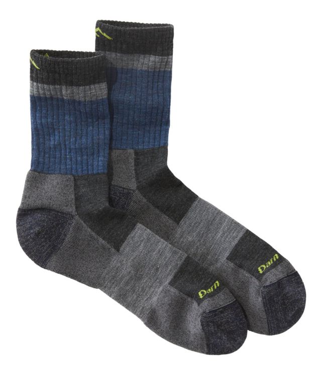 Men's Darn Tough Socks, Micro-Crew Heady Stripe - LLBeanoutlets