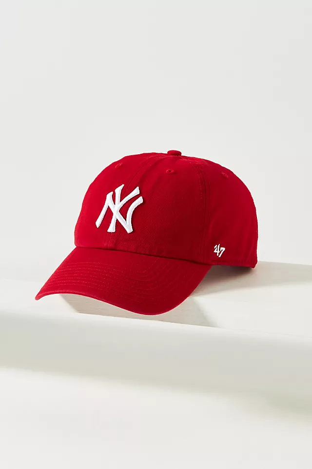 '47 NY Baseball Cap RED - LLBeanoutlets