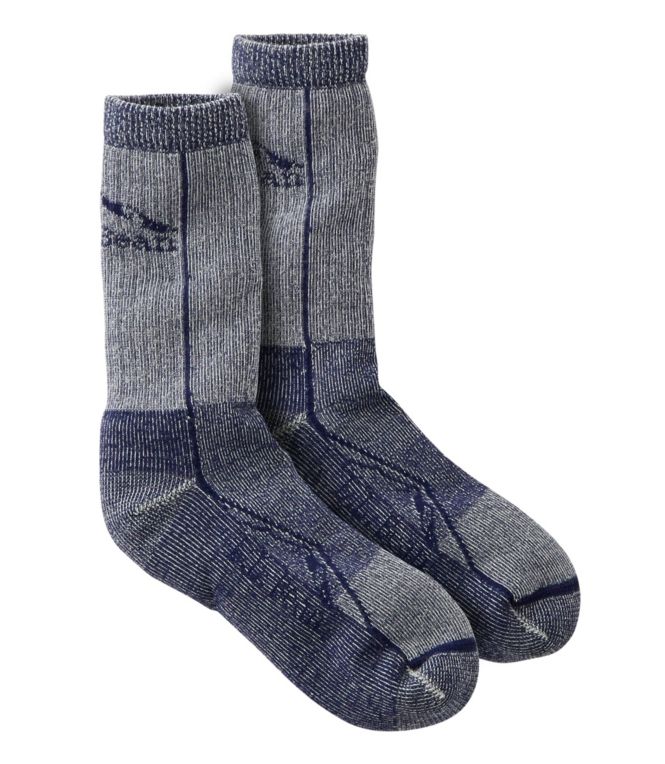 Unisex Cresta Wool No Fly Zone Lightweight Hiking Socks, Crew - LLBeanoutlets