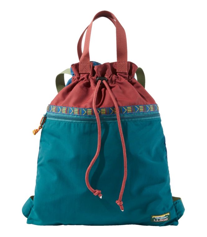 Mountain Classic Drawstring Pack, Multi - LLBeanoutlets