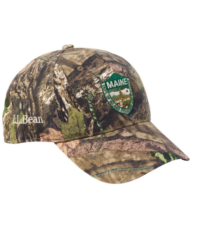 Adults' Maine Inland Fisheries and Wildlife Camouflage Baseball Hat, Jumping Deer - LLBeanoutlets