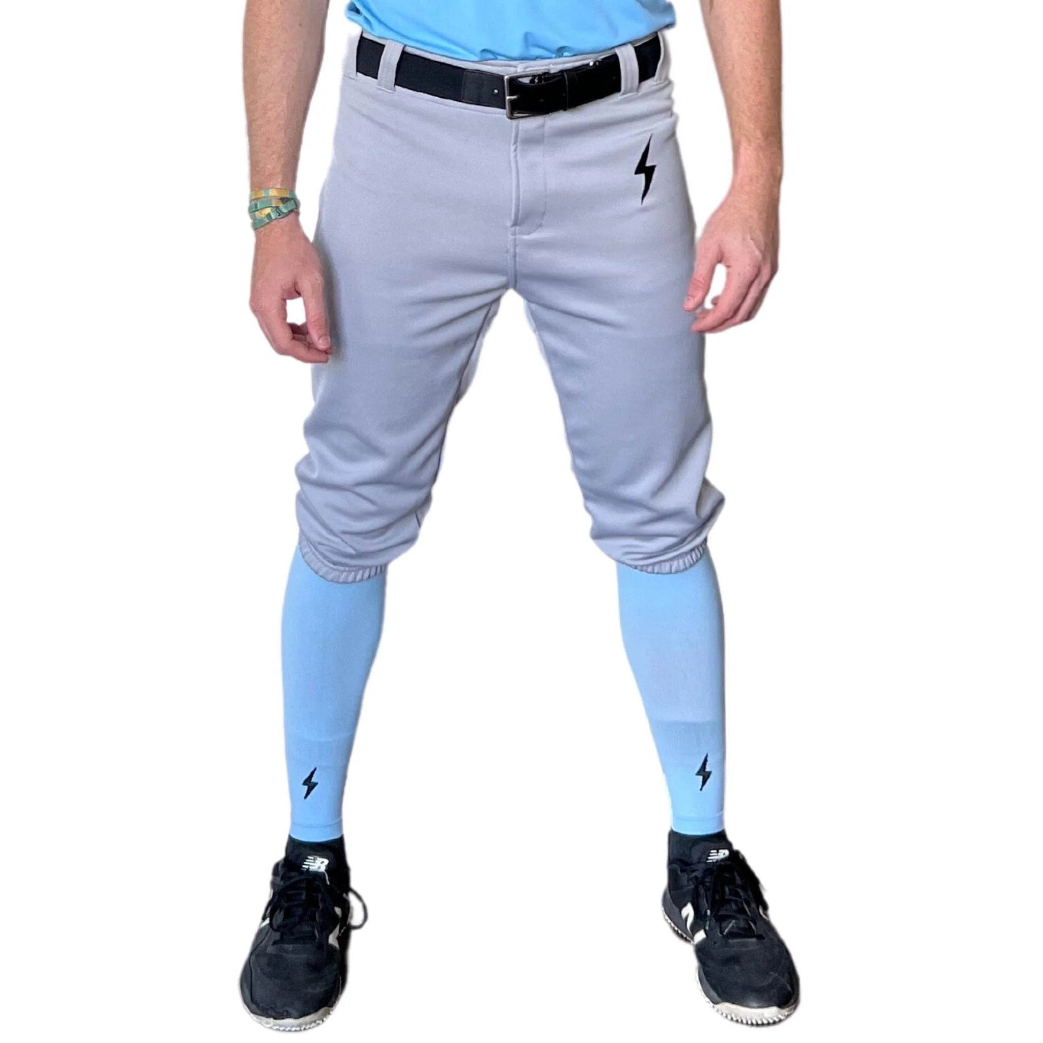 BRUCE BOLT Premium Pro Baseball Knicker - GREY - LLBeanoutlets